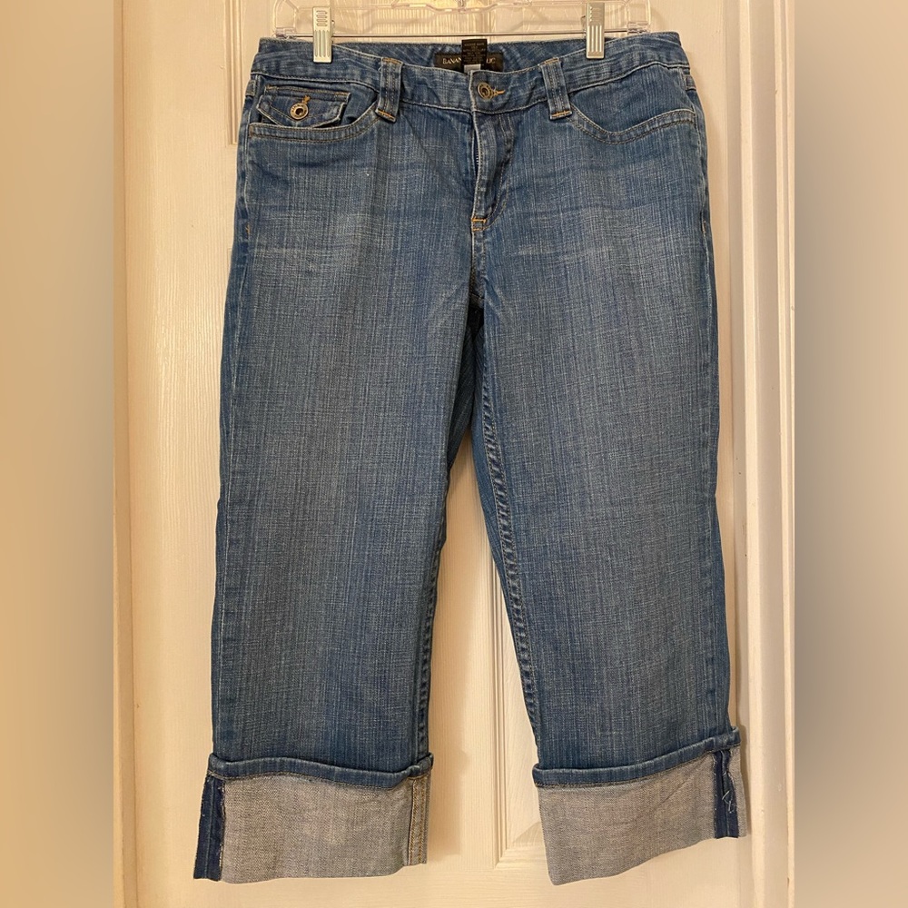 Banana Republic capri/crop jeans, size 10